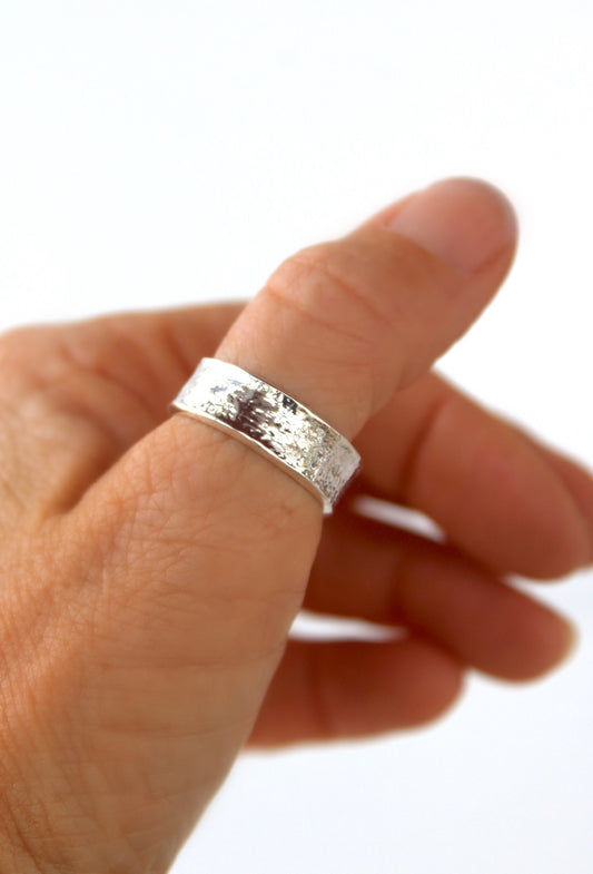 Rip Tide -  Wide Band Ring