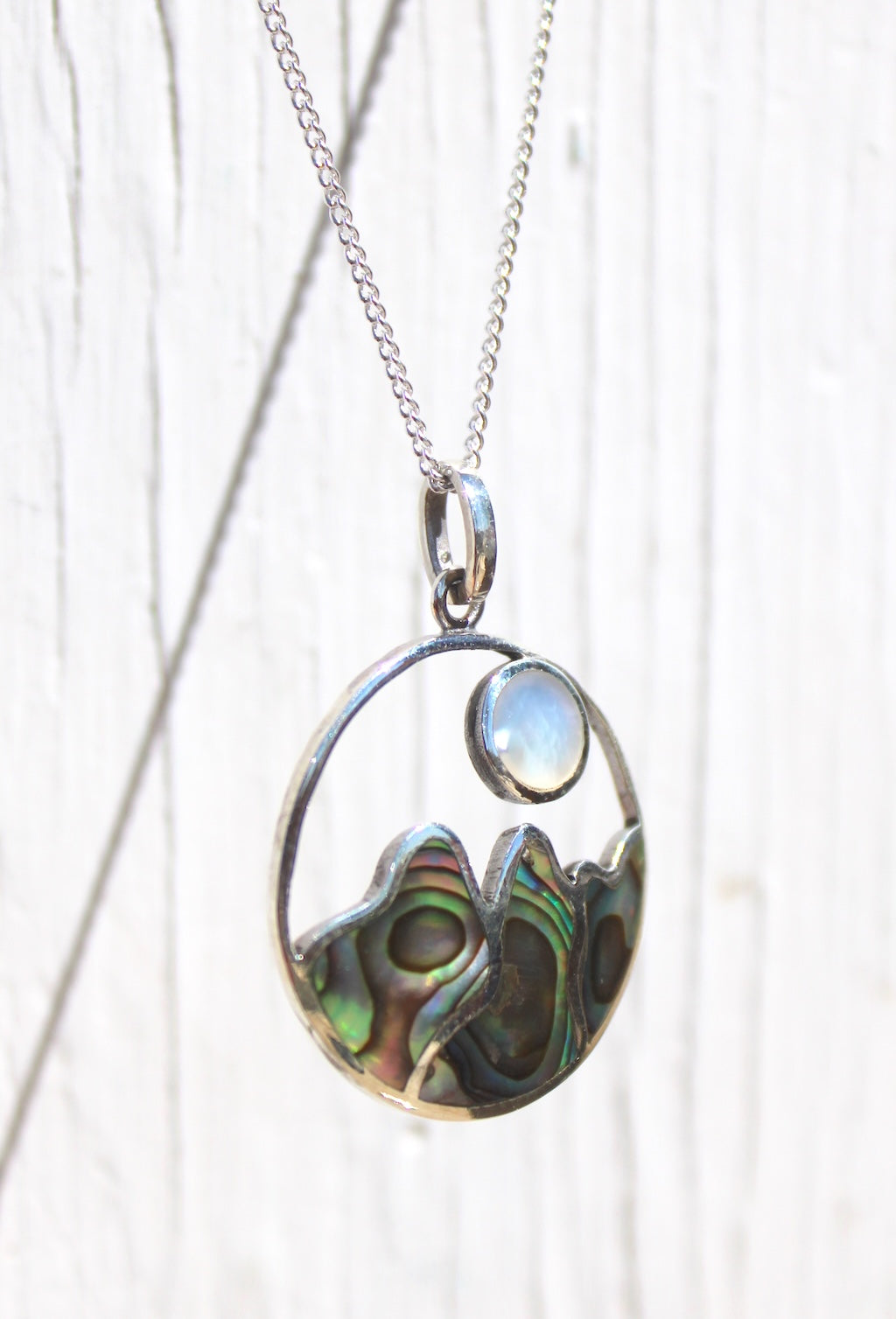 Desert Moon Medallion Necklace