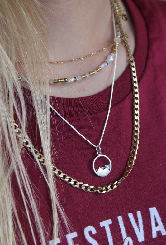 Mountains Pendant / Necklace