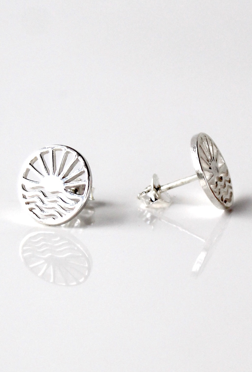 Ocean Sunset Stud Earrings