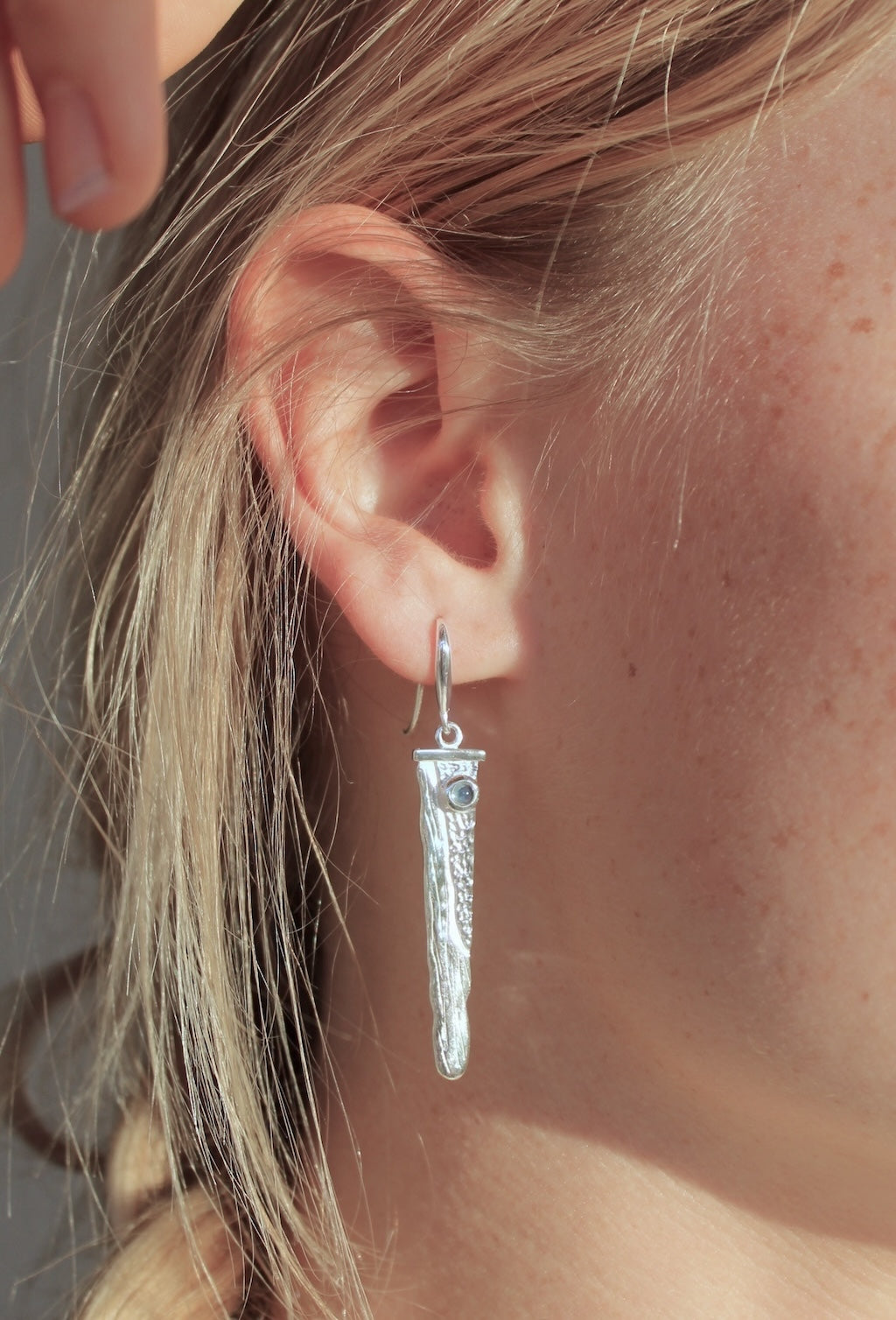 Marine Coast Gemstone Drop Earrings