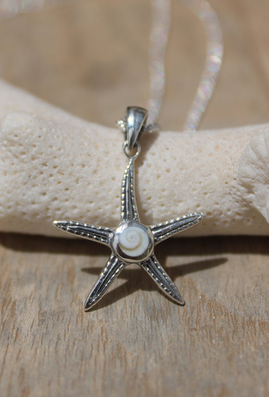 Shiva Shell Starfish Necklace