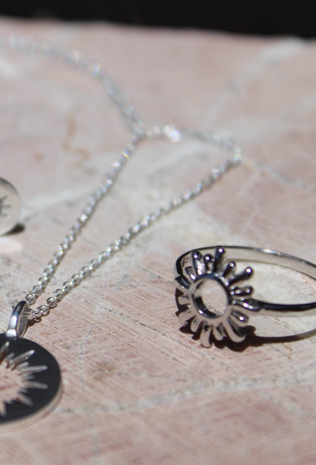 Sol ~ Aurora Sunburst Ring