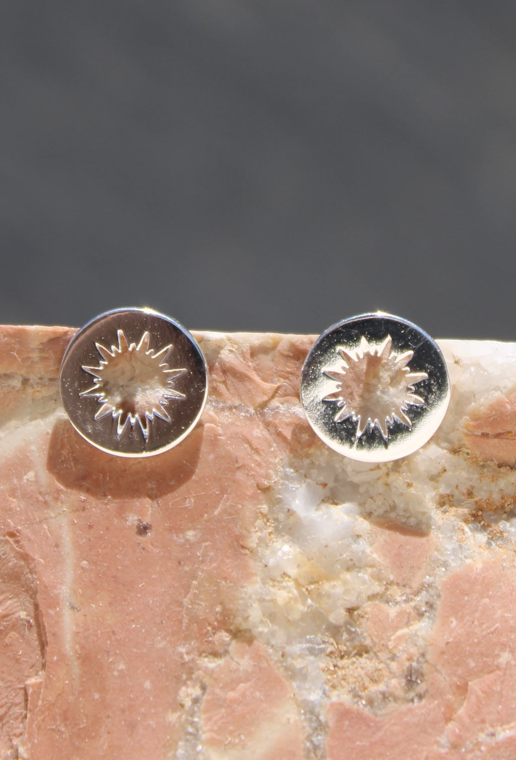 Sol ~ Aurora Sunburst Stud Earrings