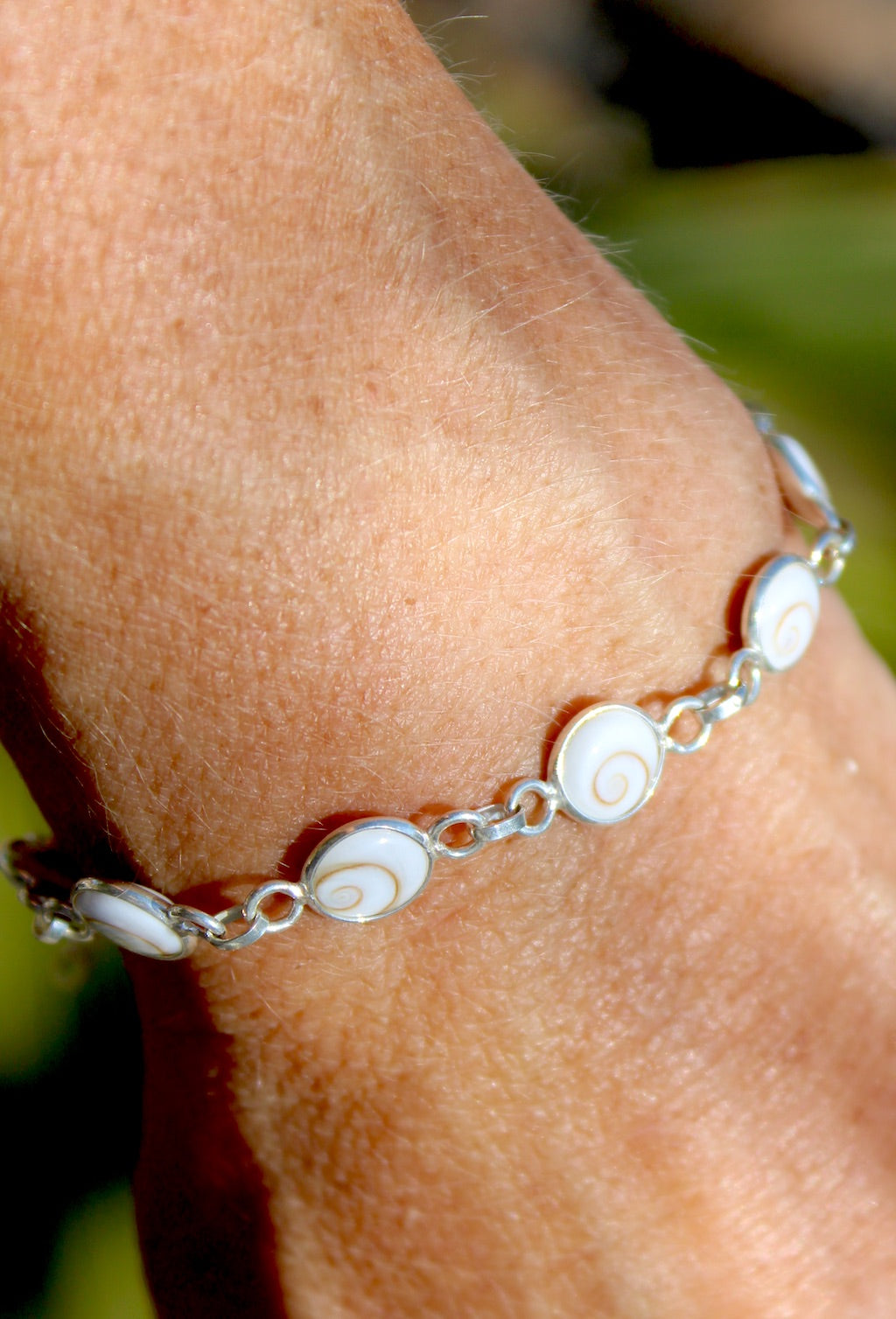 Shiva Eye Shell Bracelet