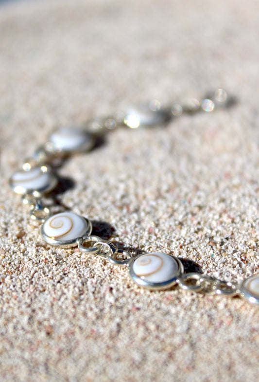 Shiva Eye Shell Bracelet