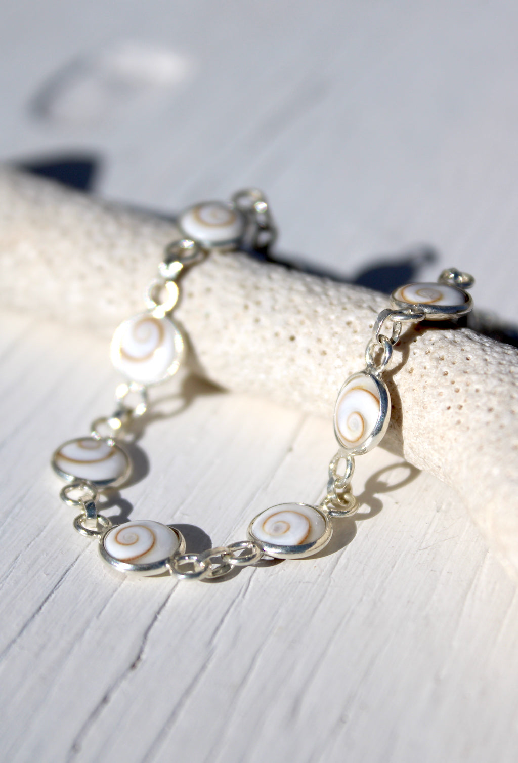 Shiva Eye Shell Bracelet