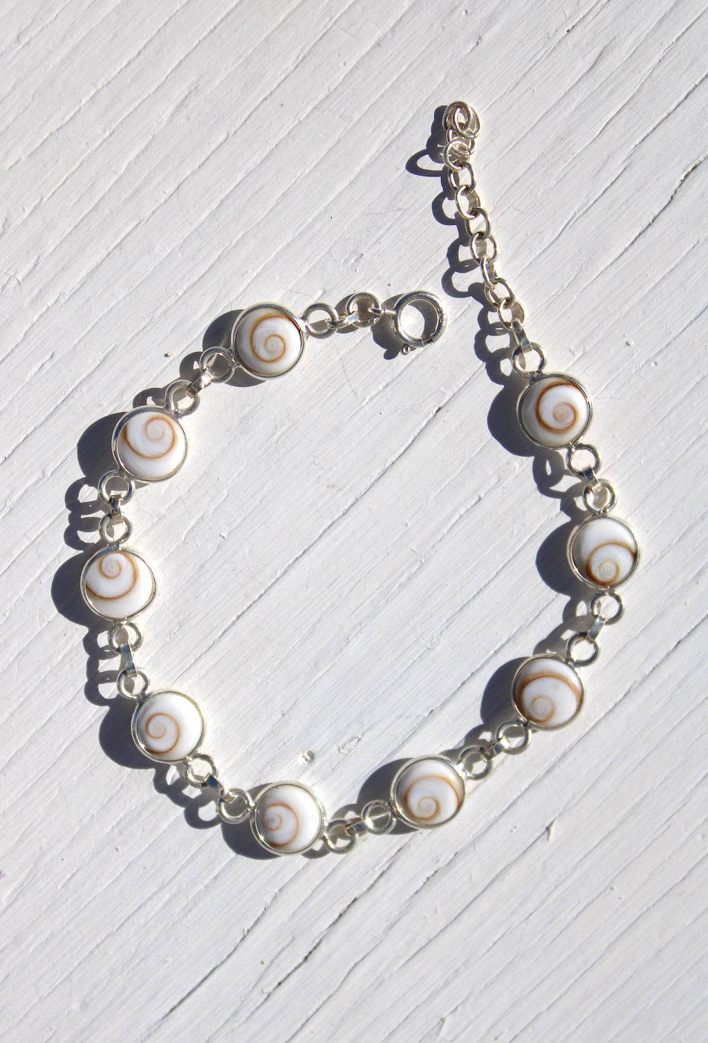 Shiva Eye Shell Bracelet