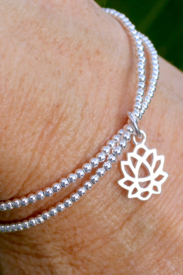 Lotus Flower Charm