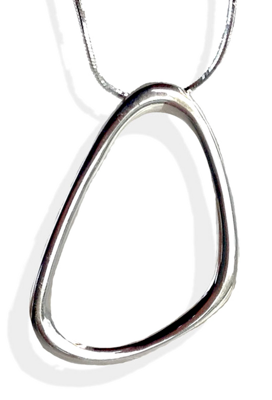 Open Pebble Necklace