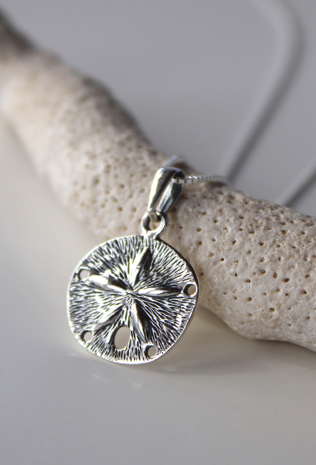 Beachcomber's  Sand Dollar Necklace
