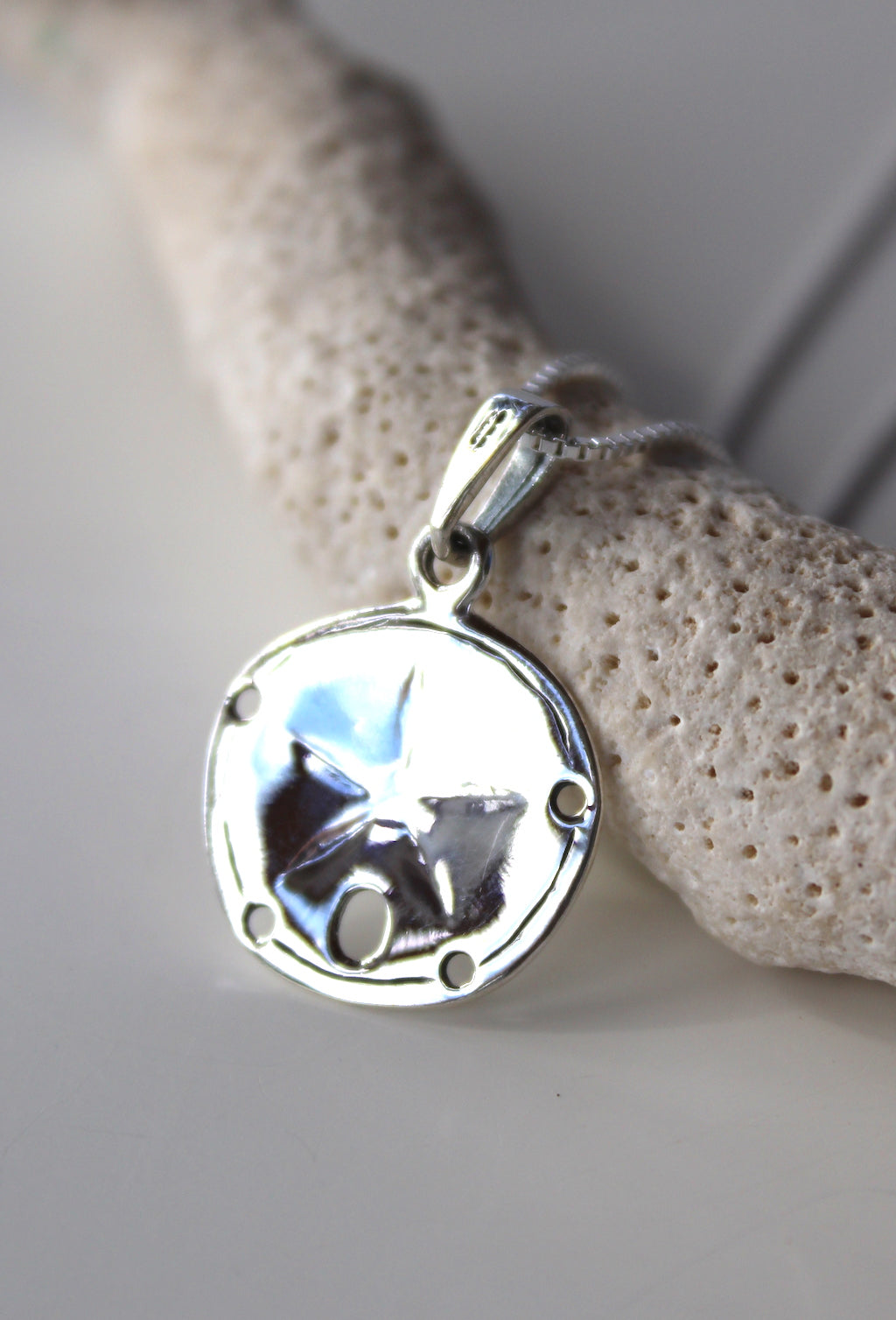 Beachcomber's  Sand Dollar Necklace