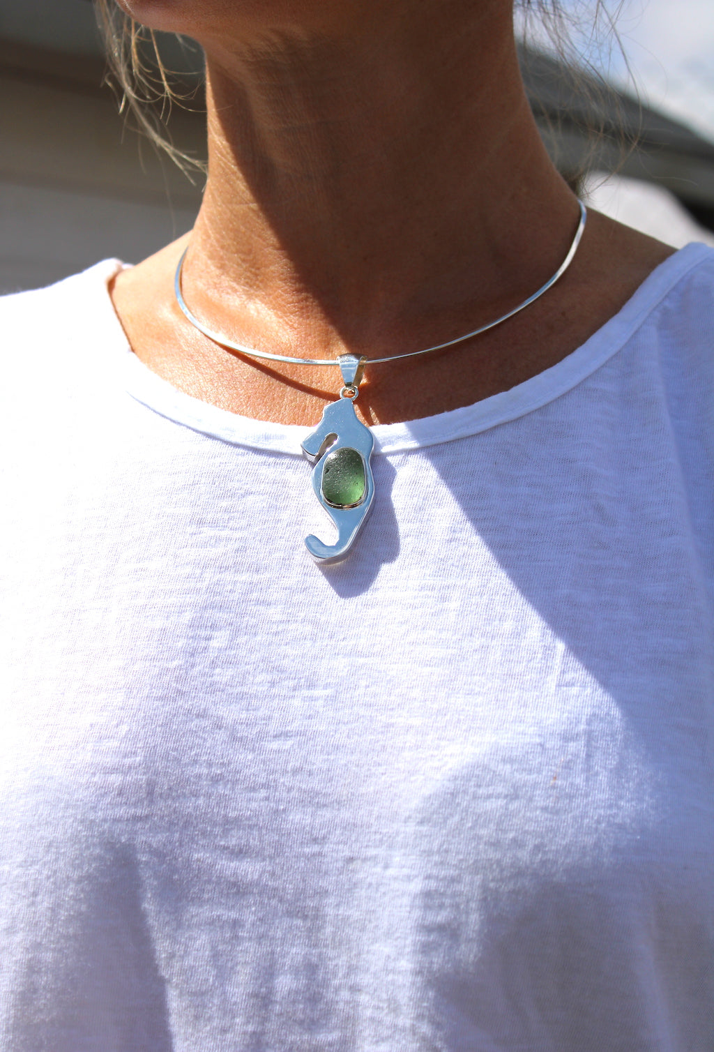 Silver Collar Necklace