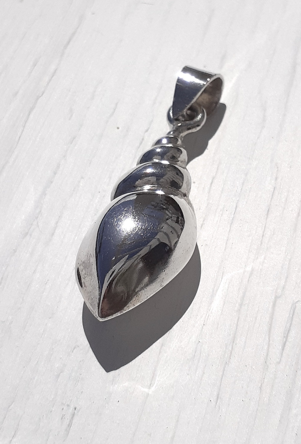 Spiral Sea Shell Pendant