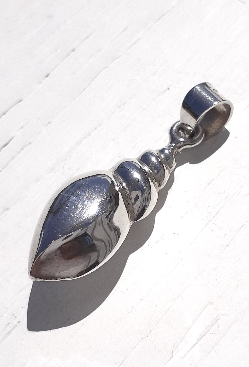 Spiral Sea Shell Pendant