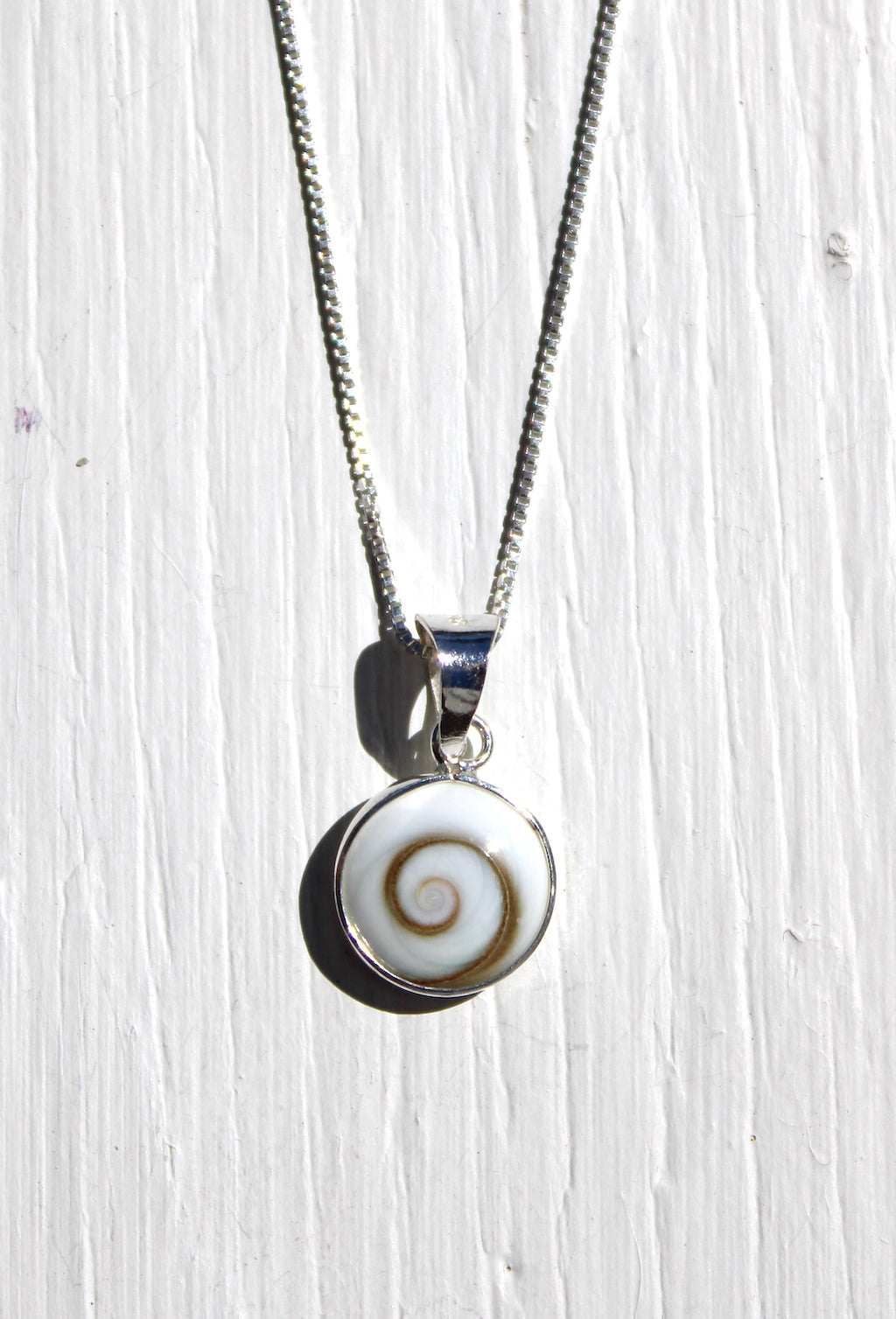 Collar de Concha Ojo de Shiva - Mini