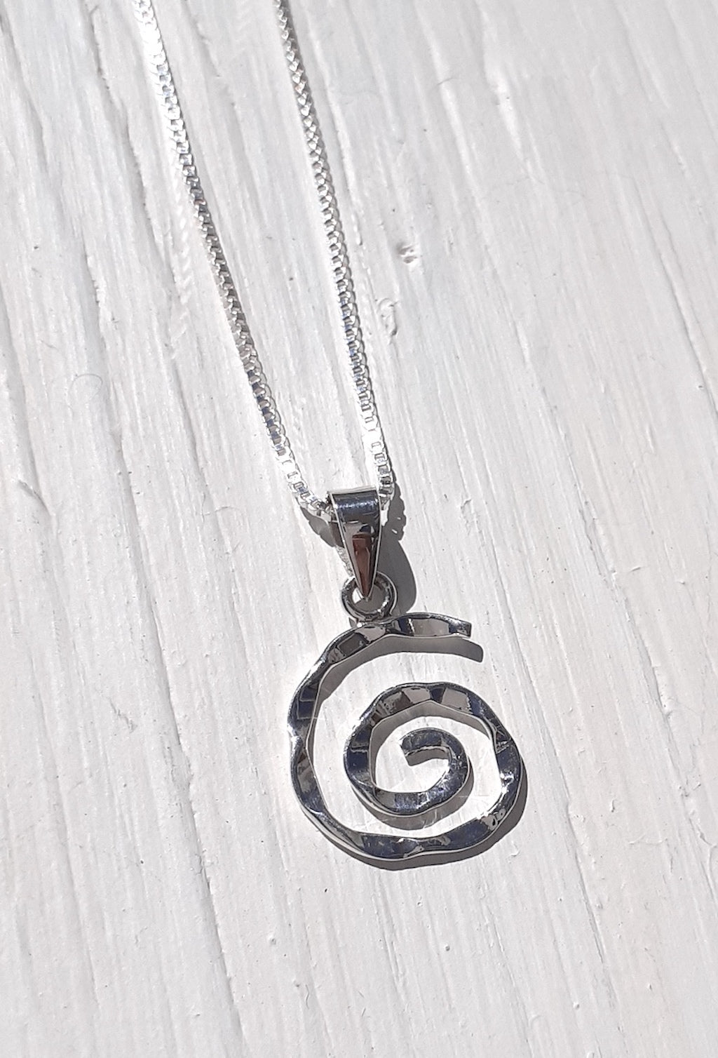 Water Spiral Necklace