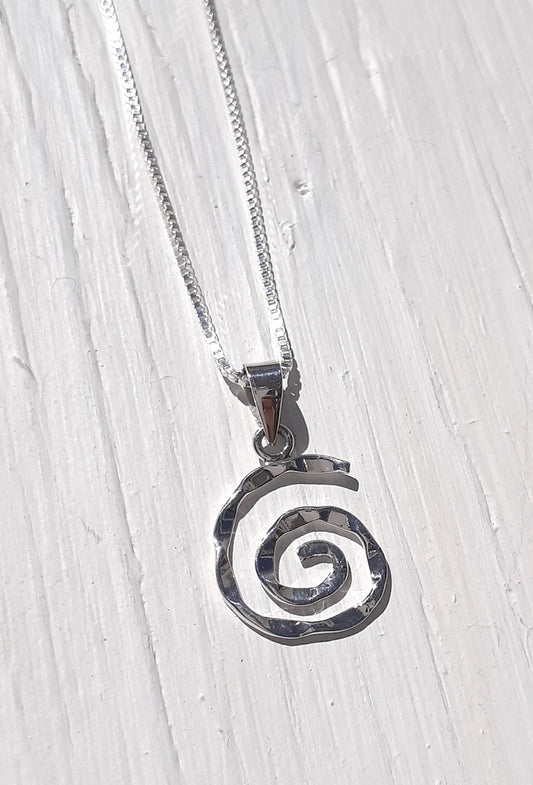 Water Spiral Necklace