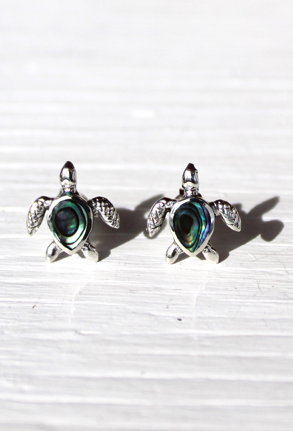 Turtle & Paua shell Earrings