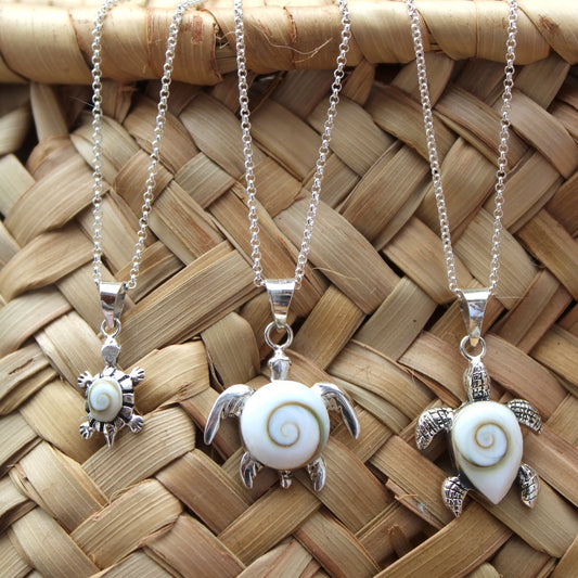 Mini Turtle Sea Shell Necklace