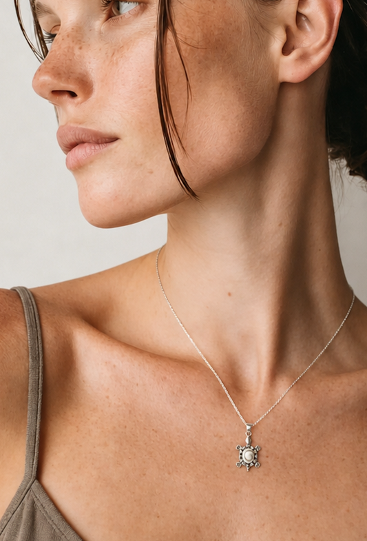 Mini Turtle Sea Shell Necklace