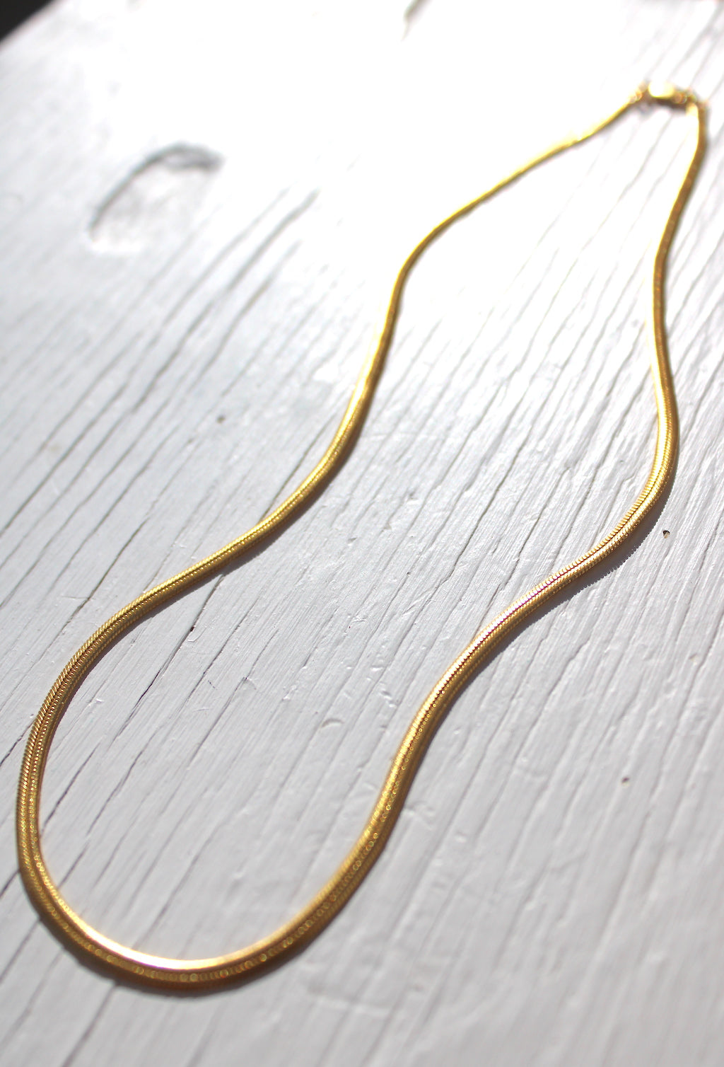 River Chain Necklace - Liquid Gold