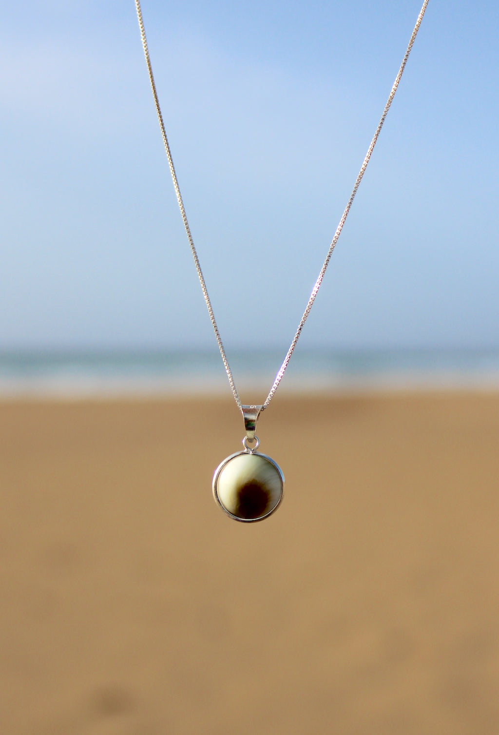 Small Shiva Eye Shell Necklace