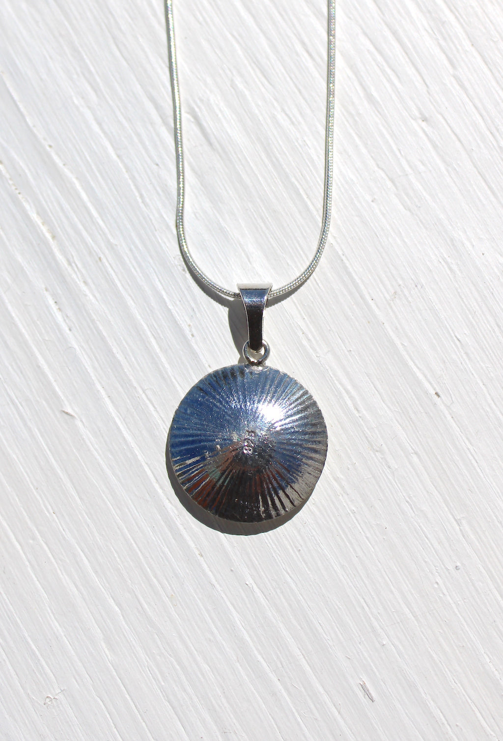 Shiva Eye Shell Sunburst Necklace