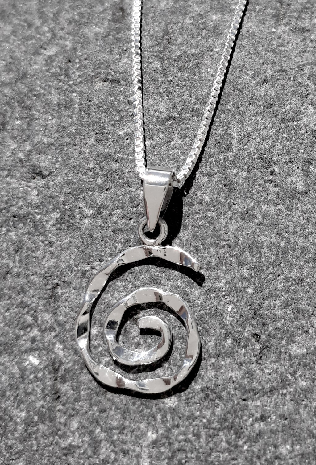 Water Spiral Necklace